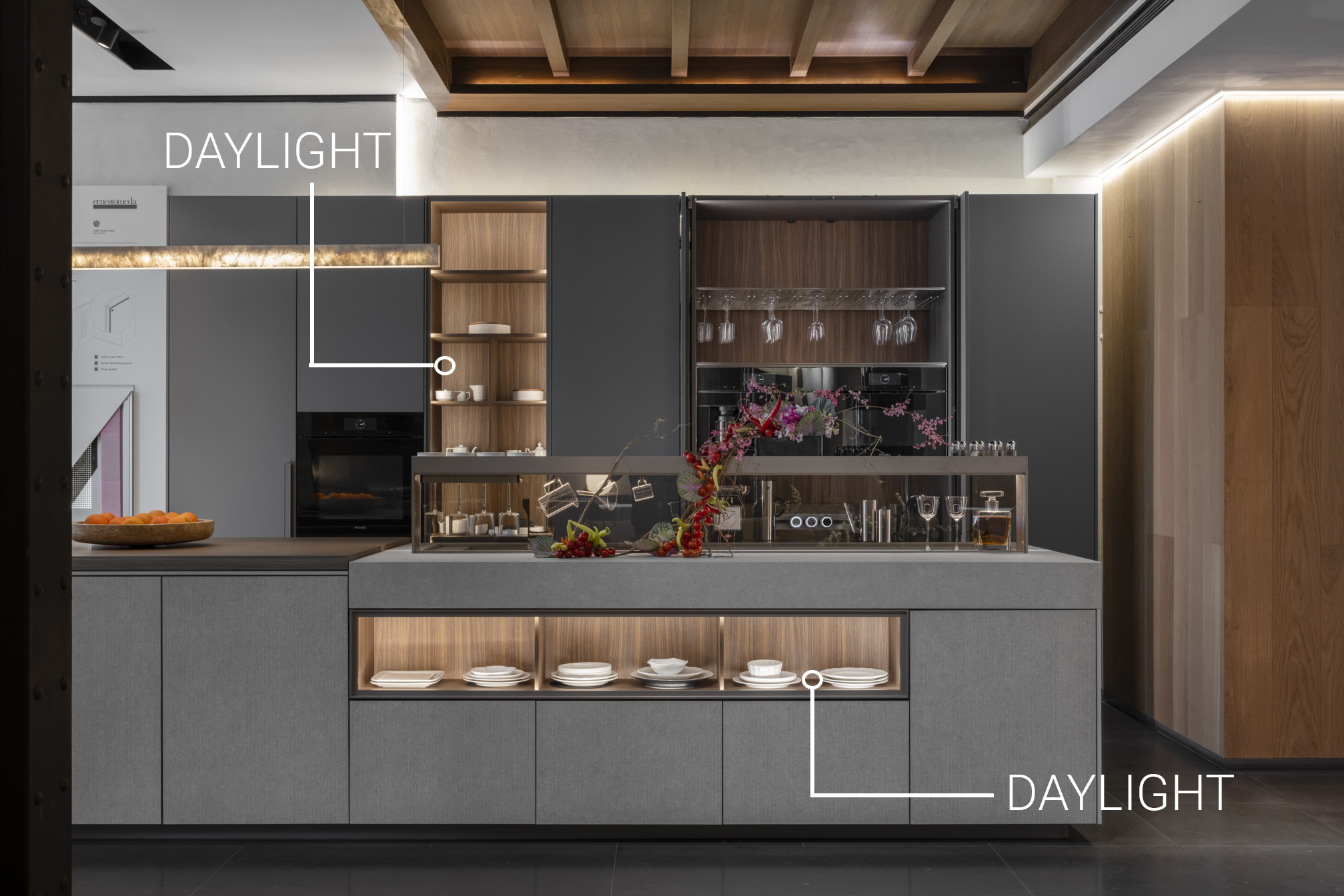 Creare uno stile armonico tra gli ambienti: il sistema Daylight nel design della tua casa