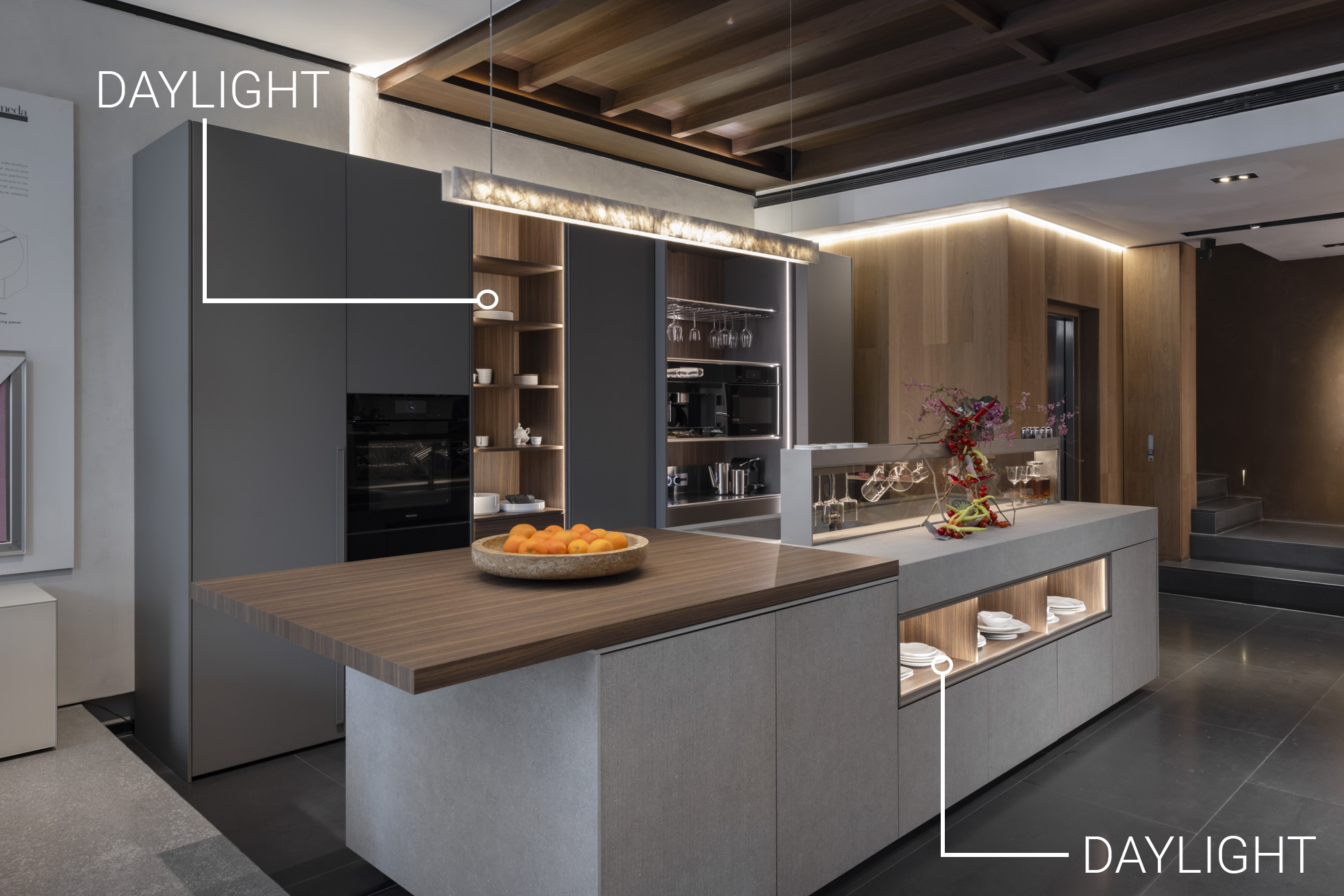 Create a harmonious style across your spaces: the Daylight system in your home design