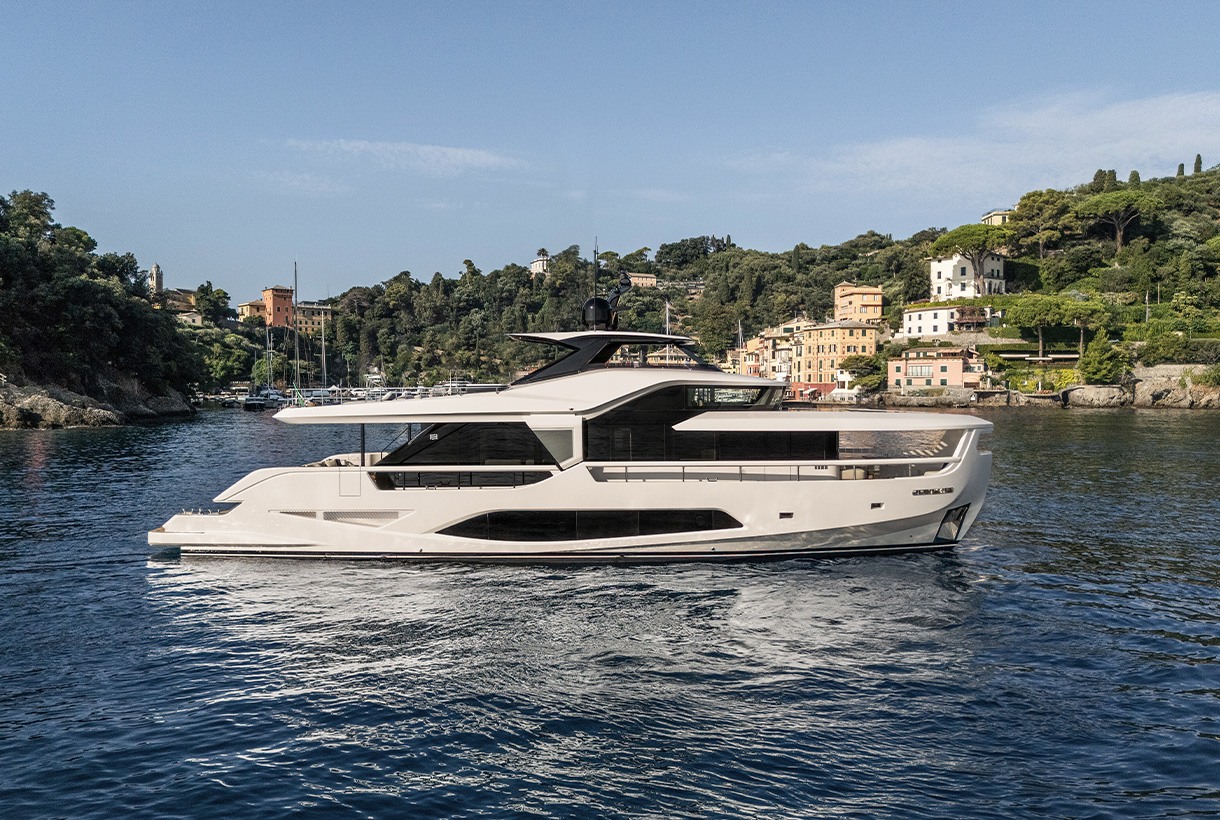 INFYNITO 80: la navegación responsable de Ferretti Yachts